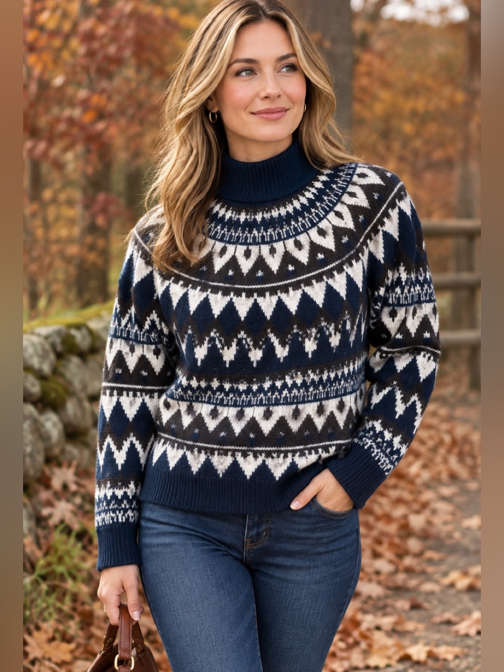 Evereve navy blue sweater small